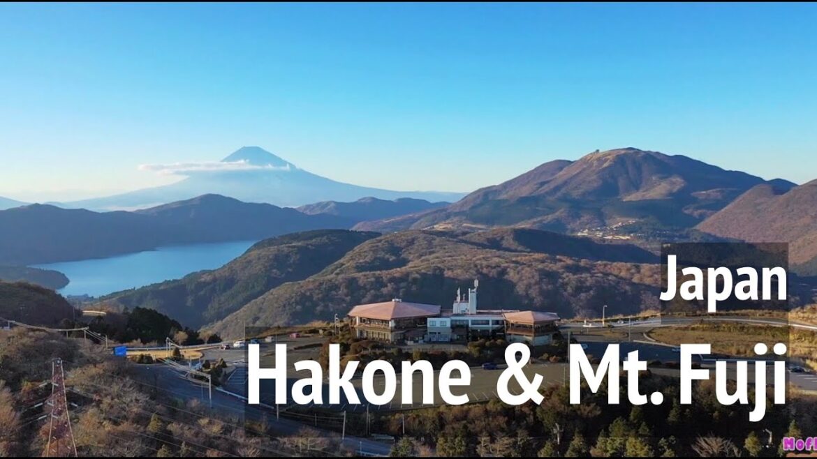 【箱根ターンパイク】富士山が間近に見える絶景スポット【大観山】伊豆・静岡県　Mt. Fuji from Hakone, Daikanyama